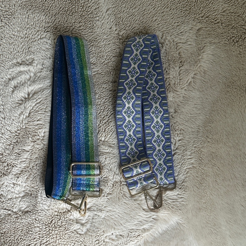 Ahdorned bag straps